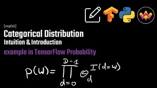 Categorical Distribution & Indicator Function | Intro | with TensorFlow Probability | [english]