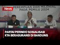 Partai Perindo Sosialisasi KTA Berasuransi di Bandung