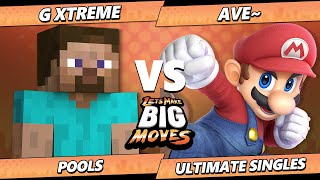 LMBM 2023 - G-XTREME (Steve) Vs Ave~ (Mario) SSBU Ultimate Tournament