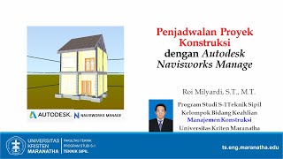 Tutorial Penjadwalan Proyek  Naviswork Manage-Roi Milyardi