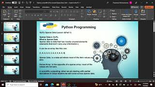 Python L90 in Tamil, This video explains SciPY Lesson 4,Non Tech People can understand well.