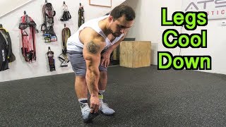 5 Minute Leg Static Stretching Routine | Cool Down