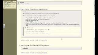Navigating TaskStream
