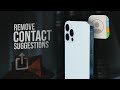 How to Remove Contact Suggestions from Share Sheet on iPhone (2024)