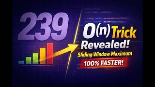 LeetCode 239 – Sliding Window Maximum | JavaScript | Hard Problem | DSA Explained