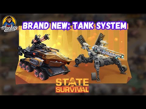 STATE OF SURVIVAL: TANK SYTEM – BRAND NEW FEATURE