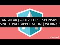 Develop AngularJS Single Page Application | AngularJS Application Development | Edureka