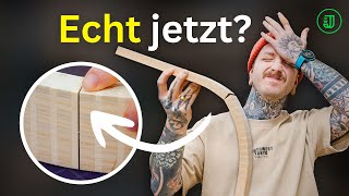 BENDING WOOD in seconds: I actually just wanted to show this TRICK, but then..🤬 | Jonas Winkler