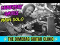 PanterA 🔥 Dimebag Guitar Clinic 🎸 CEMETERY GATES Solo ⚡ Playthrough by Attila Voros - Isolated 🎸