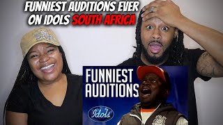 🇿🇦 American Couple Reacts "Funniest Auditions Ever On Idols South Africa 2016 | Idols Global"