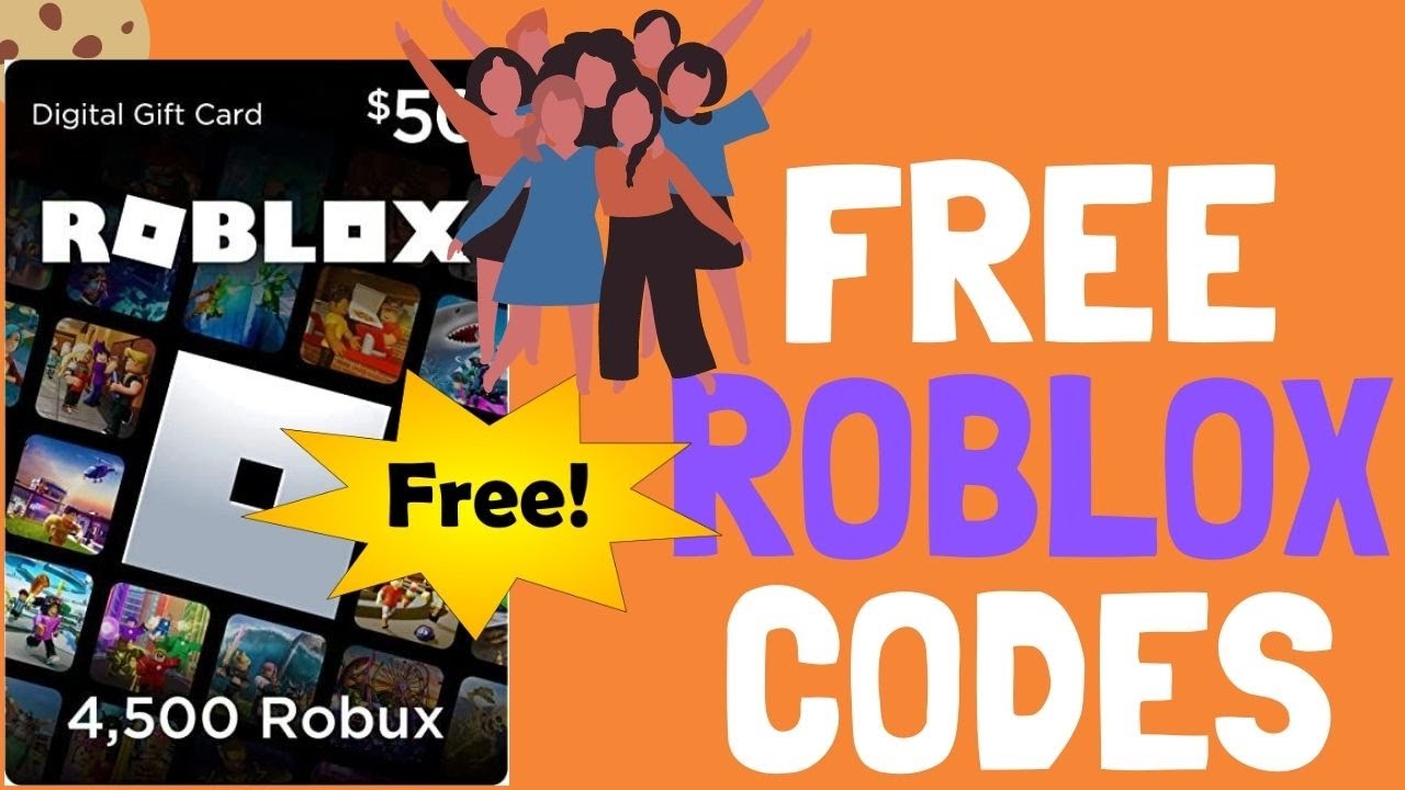 New Roblox Gift Card Generator Free Roblox Codes Youtube