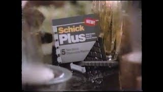 Schick Plus Razor Commercial 1987