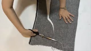 패턴없이 옷 만들기/여름 린넨 퍼프 블라우스 만들기!/How to make a linen puff blouse without a pattern.