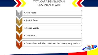 3 17  4 17  Menerapkan Pembuatan Susunan Acara Kegiatan