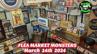 RETRO TREASURE HUNTING AT THE ANTIQUE STORE -  ADAMSTOWN , PA  - 3/14/24