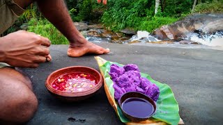 Greater yam(Dioscorea alata) recipe #natural cooking #cooking wilderness #kitchen in the wild