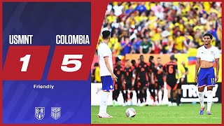 Colombia thrash the USMNT | USMNT 1-5 Colombia |  Game Highlights