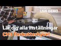 LOGOSOL | LIVE DEMO: CH3 Lär dig alla inställningar