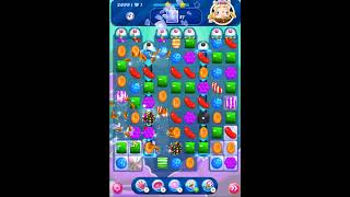 Gameplay Candy Crush Saga Level 2699 Get 3 Stars, 25 Moves Completed