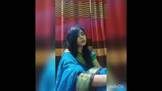 নদী চায় চলতে......cover song...original singer-Samina Chowdhury