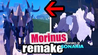 Morinus REMAKE! OLD model vs New model in Creatures Of Sonaria
