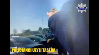 Złodziej Uciekał Przed Policją - Zatrzymanie za Pomocą Tasera [Nagranie]-POLISH ACTIVITY