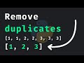 How To Remove Duplicates From A List (Python Recipes)