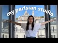 MY PARIS APARTMENT TOUR !! (how I pay €600 for this amazing view)