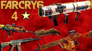 Far Cry 6 All 4⭐ Unique Weapons & How to Get Them Early (walkthrough)