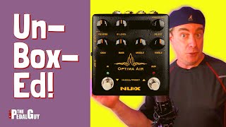 The Pedal Guy Unboxes the NuX Optima Air Acoustic Preamp and IR Loader Pedal