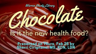 Chocolate: It is the new health food?