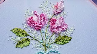 Brazilian Embroidery: Brazilian Rose | Tatting needle