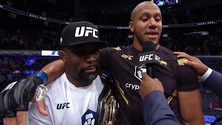 UFC 265: Ciryl Gane Octagon Interview