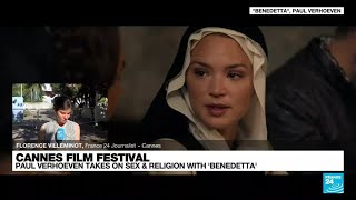 In Cannes, Paul Verhoeven takes on sex & religion with 'Benedetta' • FRANCE 24 English