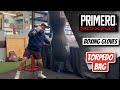 Torpedo Bag Training With Primero Boxing Gloves