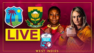 🔴 LIVE | West Indies Women v South Africa Women | 1st CG Insurance ODI