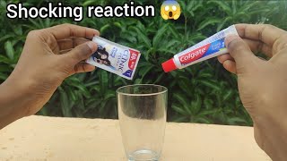 Clinic plus (Shampoo) + Toothpaste = ? | Shocking reaction | Shampoo experiment |