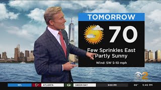 New York Weather: CBS2's 10/5 Monday Evening Update