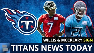 Titans SIGN Malik Willis, Roger McCreary & Joshua Kalu is BACK + Ryan Tannehill’s Madden 23 Rating