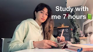 Study With Me Live Stream - 7 hours