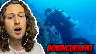 CAUGHT IN A DOWNCURRENT - PANIC | Pro Diver Reacts