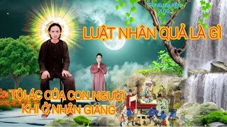 Những Mẫu Chuyện Về Luật Nhân Quả Tội Ác Của Con Người Khi Ở Nhân Giang.