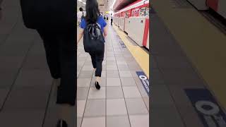 駅員さん 大塚駅からの出勤 後楽園駅で乗り換え #shorts