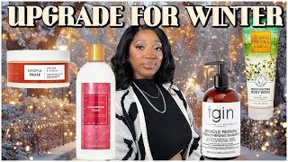 UPGRADE YOUR BODY CARE AND HAIR ROUTINE FOR WINTER| SIMPLE PRODUCTS