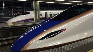 20140315あさま550号（E7系初日） 長野駅発車時車内放送