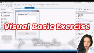 Visual Basic . Net Exercise - Star Pyramid
