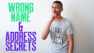 WRONG NAMES AND ADDRESSES SECRETS || HOW TO REMOVE ALL NEGATIVE ITEMS|| BRANDON WEAVER