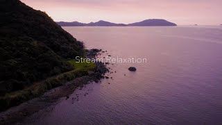 ドローン空撮 癒し 日本の風景 Relaxing Music ,Sleep Music,Café music,Office music♪012【Stream Relaxation】