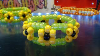 TurboBeads: Sunflower Cuff Tutorial