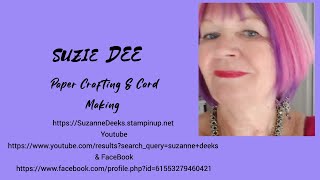 Fun Fold Friday. Join Suzie Dee live